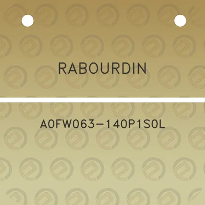 rabourdin-a0fw063-140p1s0l