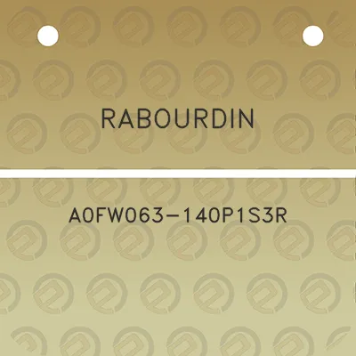 rabourdin-a0fw063-140p1s3r