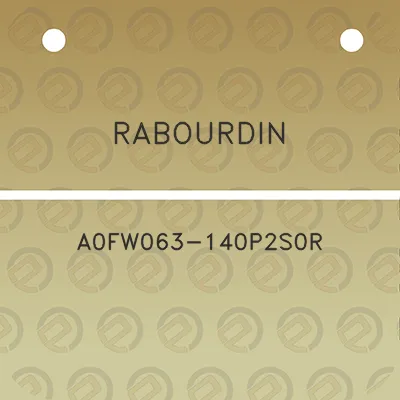 rabourdin-a0fw063-140p2s0r