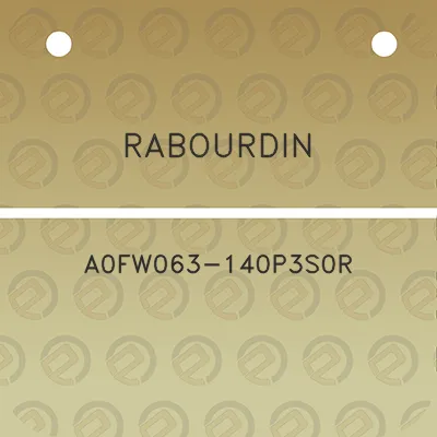 rabourdin-a0fw063-140p3s0r