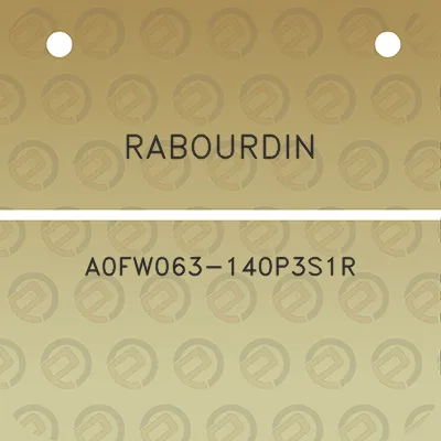 rabourdin-a0fw063-140p3s1r