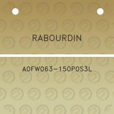 rabourdin-a0fw063-150p0s3l