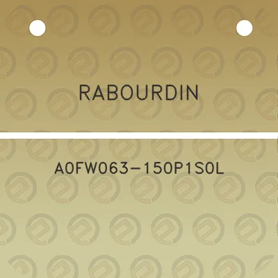 rabourdin-a0fw063-150p1s0l