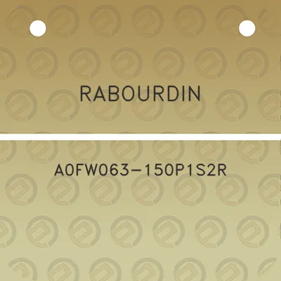 rabourdin-a0fw063-150p1s2r