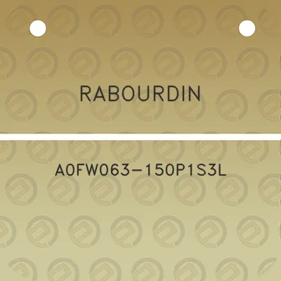 rabourdin-a0fw063-150p1s3l