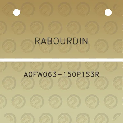 rabourdin-a0fw063-150p1s3r