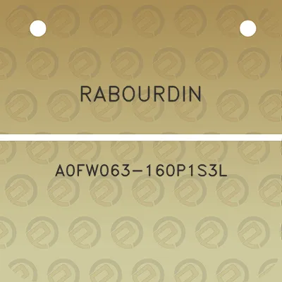 rabourdin-a0fw063-160p1s3l