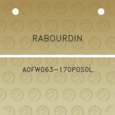 rabourdin-a0fw063-170p0s0l