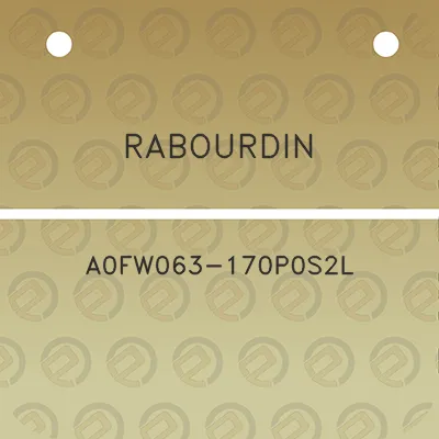 rabourdin-a0fw063-170p0s2l