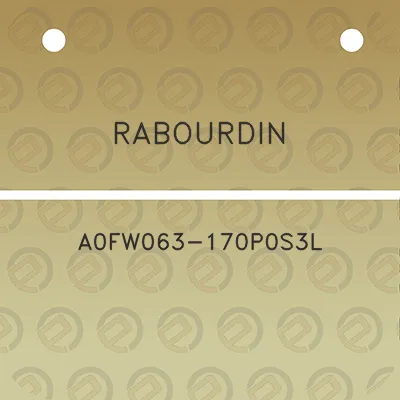 rabourdin-a0fw063-170p0s3l