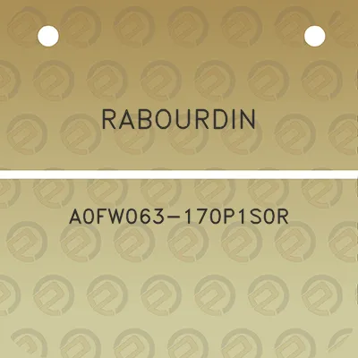 rabourdin-a0fw063-170p1s0r