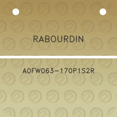 rabourdin-a0fw063-170p1s2r