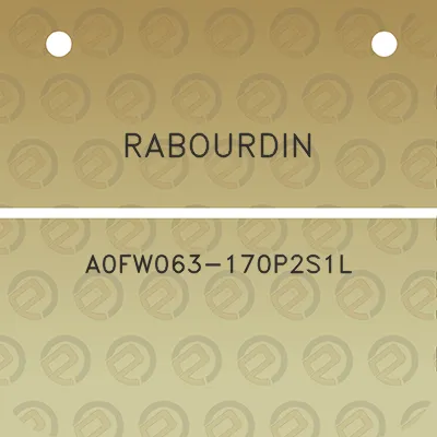 rabourdin-a0fw063-170p2s1l