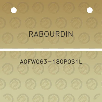 rabourdin-a0fw063-180p0s1l