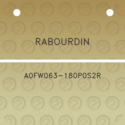 rabourdin-a0fw063-180p0s2r