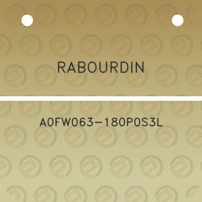 rabourdin-a0fw063-180p0s3l