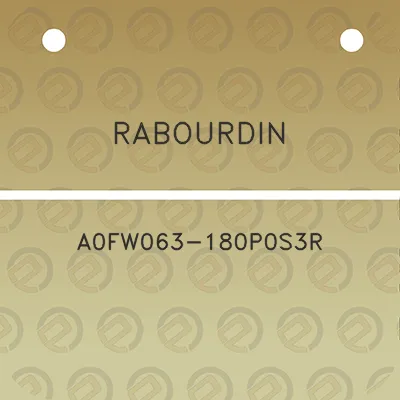 rabourdin-a0fw063-180p0s3r