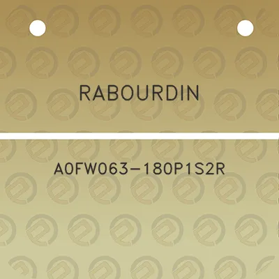 rabourdin-a0fw063-180p1s2r