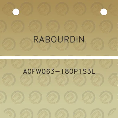 rabourdin-a0fw063-180p1s3l