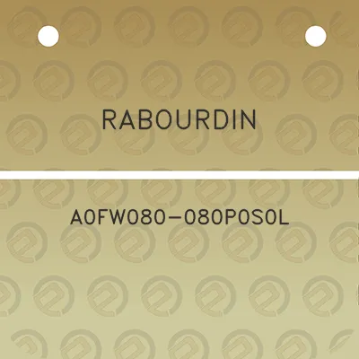 rabourdin-a0fw080-080p0s0l