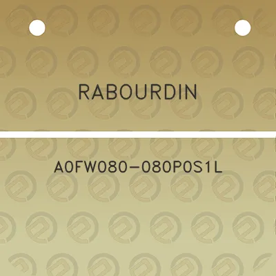 rabourdin-a0fw080-080p0s1l