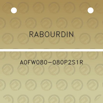 rabourdin-a0fw080-080p2s1r