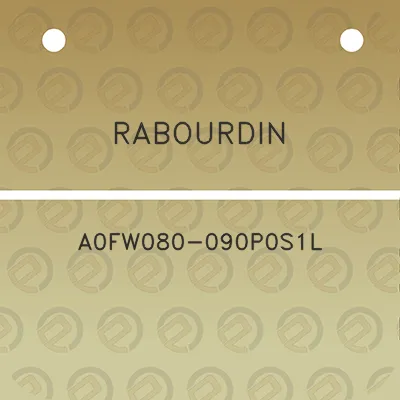 rabourdin-a0fw080-090p0s1l