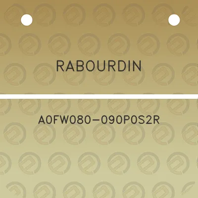 rabourdin-a0fw080-090p0s2r