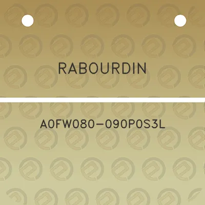 rabourdin-a0fw080-090p0s3l