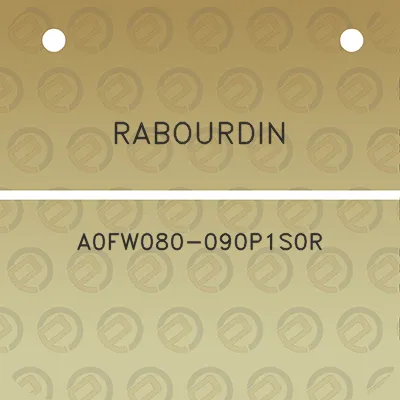 rabourdin-a0fw080-090p1s0r