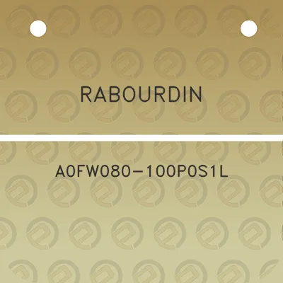 rabourdin-a0fw080-100p0s1l