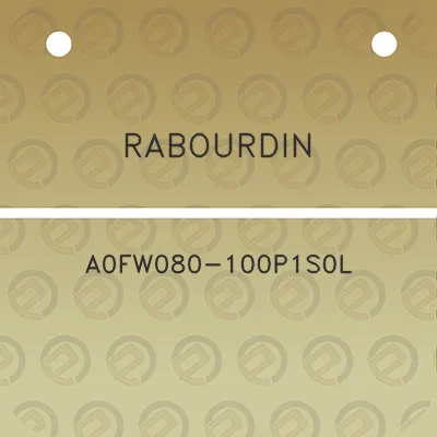 rabourdin-a0fw080-100p1s0l