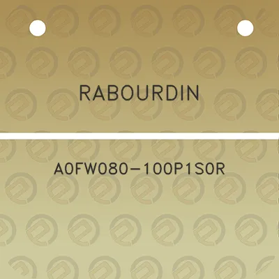 rabourdin-a0fw080-100p1s0r