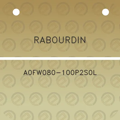 rabourdin-a0fw080-100p2s0l