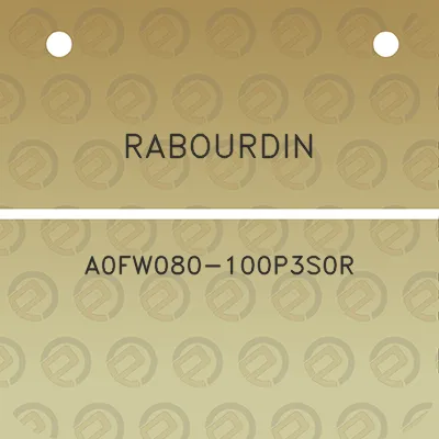 rabourdin-a0fw080-100p3s0r