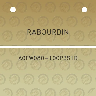 rabourdin-a0fw080-100p3s1r