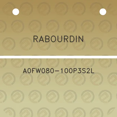 rabourdin-a0fw080-100p3s2l