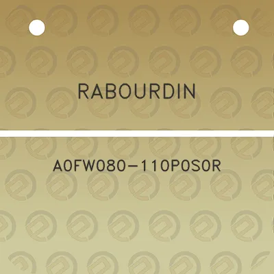 rabourdin-a0fw080-110p0s0r