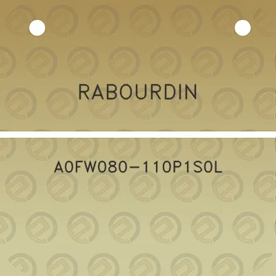 rabourdin-a0fw080-110p1s0l