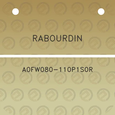 rabourdin-a0fw080-110p1s0r