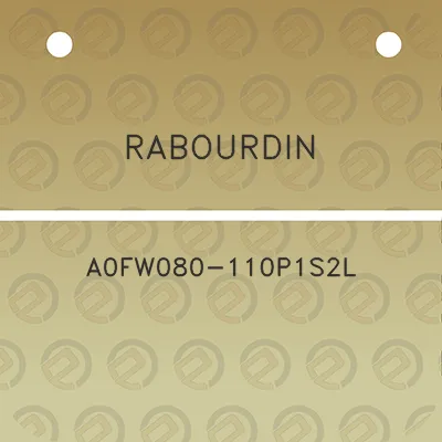 rabourdin-a0fw080-110p1s2l