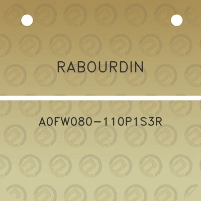 rabourdin-a0fw080-110p1s3r