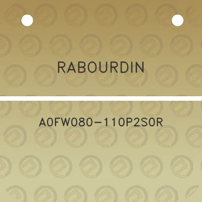 rabourdin-a0fw080-110p2s0r