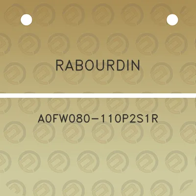 rabourdin-a0fw080-110p2s1r