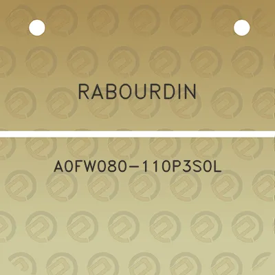 rabourdin-a0fw080-110p3s0l