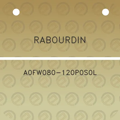 rabourdin-a0fw080-120p0s0l