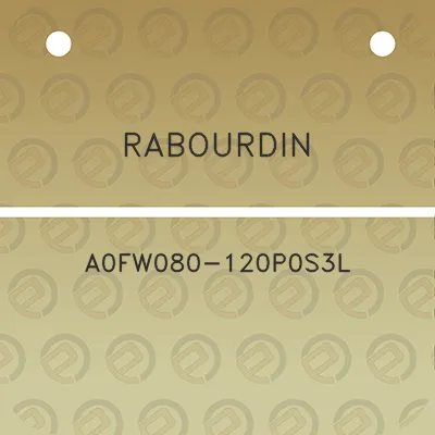 rabourdin-a0fw080-120p0s3l