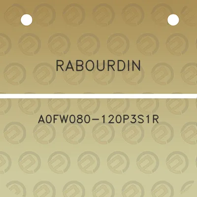 rabourdin-a0fw080-120p3s1r