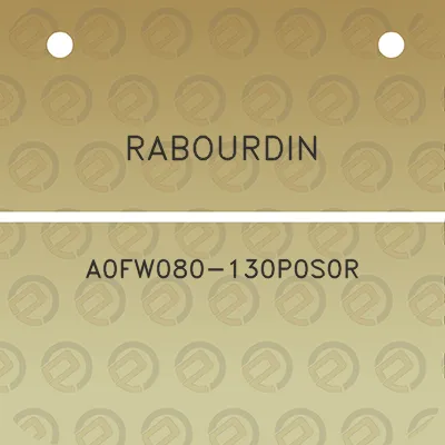 rabourdin-a0fw080-130p0s0r