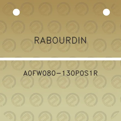 rabourdin-a0fw080-130p0s1r